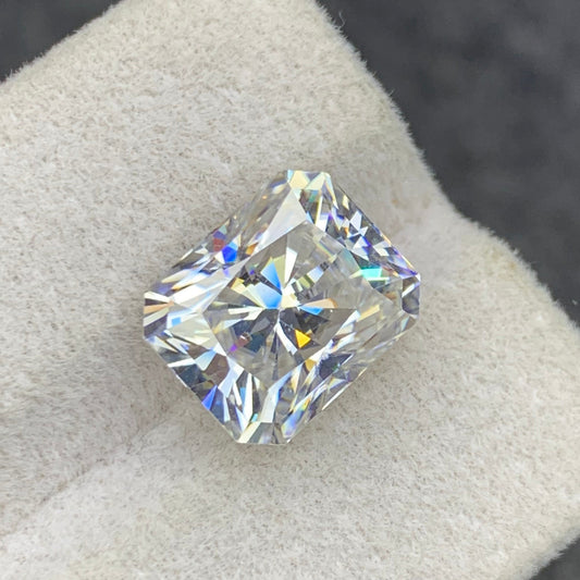 White Moissanite gemstone
White Moissanite jewelry
White moissanite 7.00 carat long cushion cut gemstone
Lab grown moissanite,