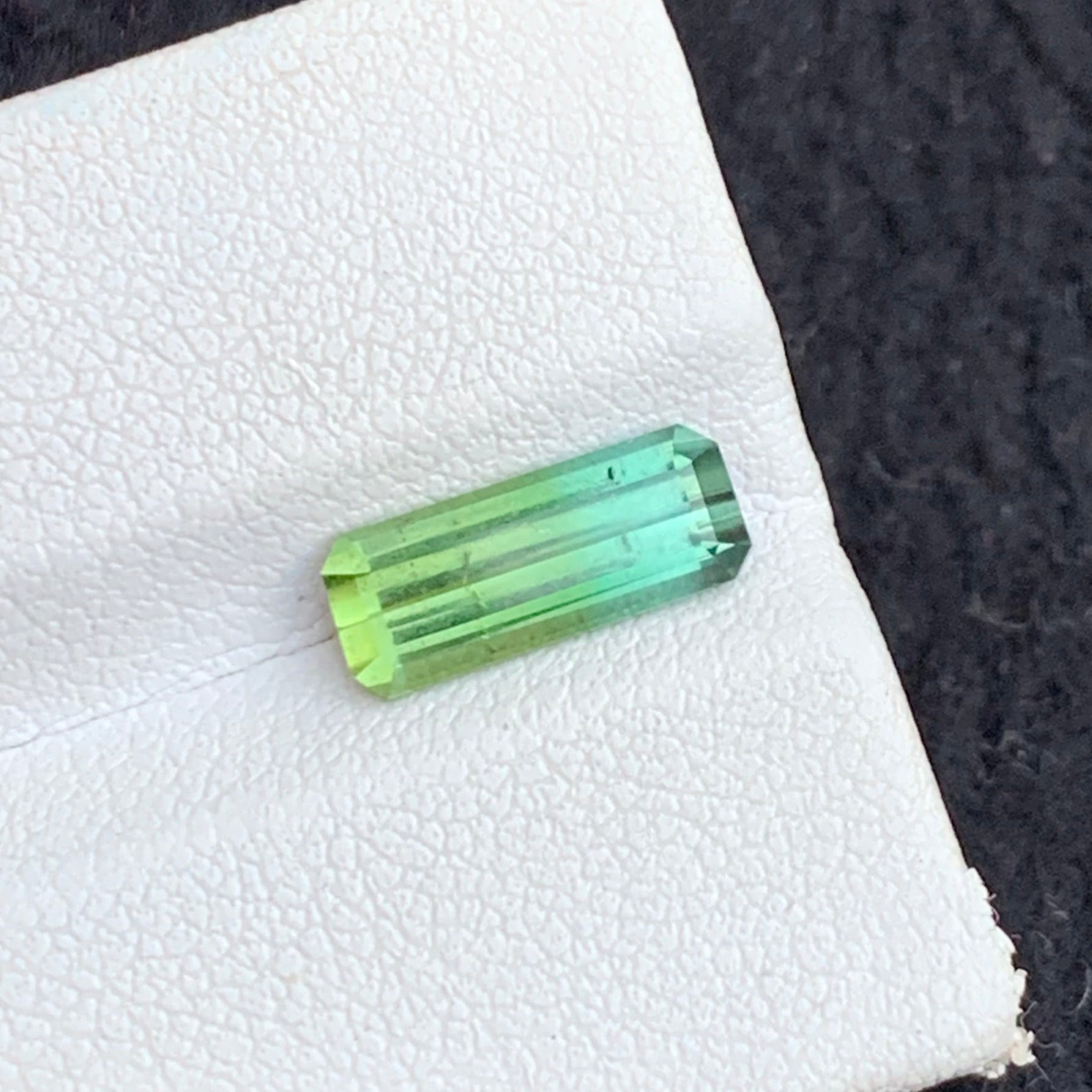 bicolor Tourmaline Jewelry
Yellow Blue Bicolor Tourmaline Gem

Elongated Emerald Cut Tourmaline 1.80 Carats