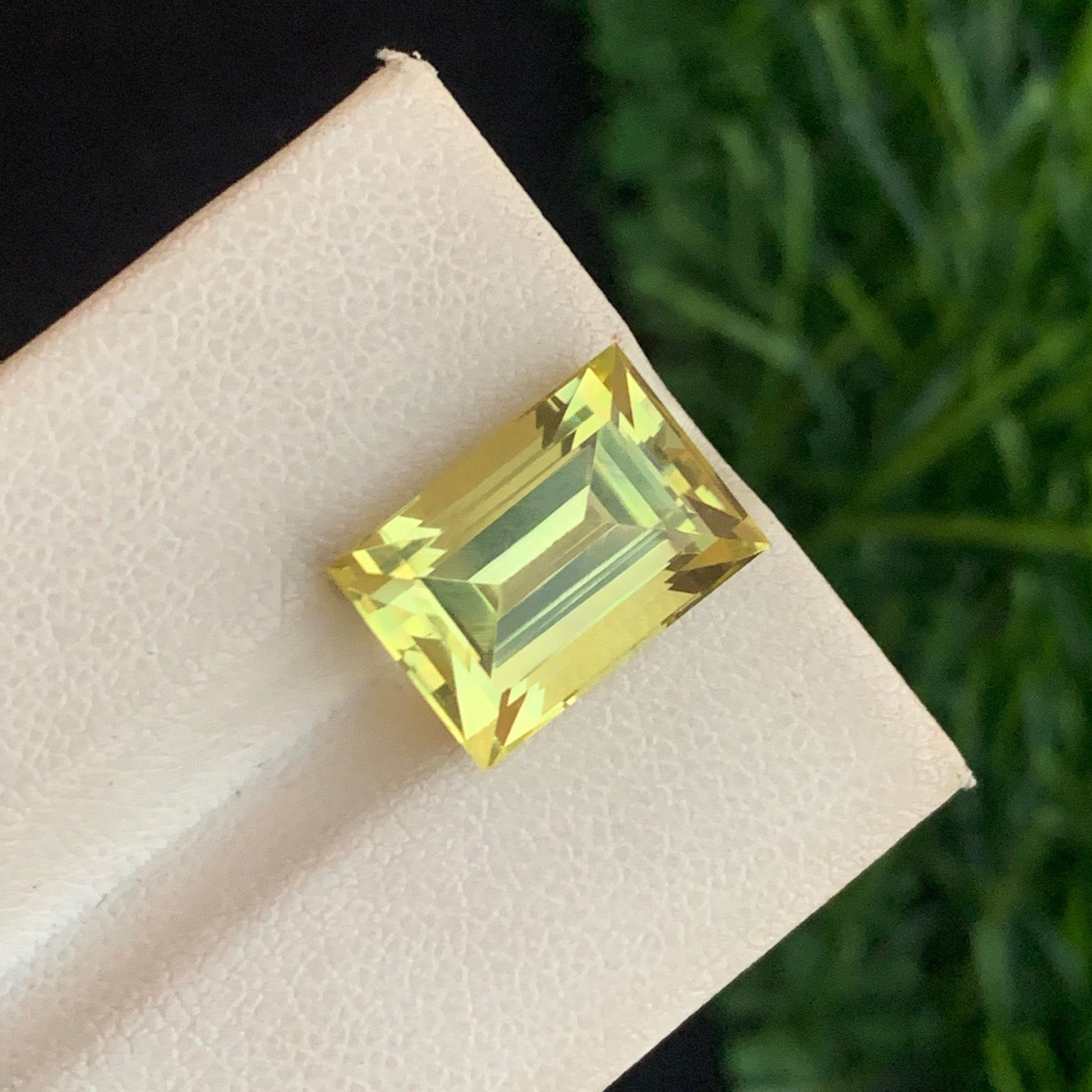 Buy Lemon Quartz
Yellow Lemon Quartz Baguette Gemstone