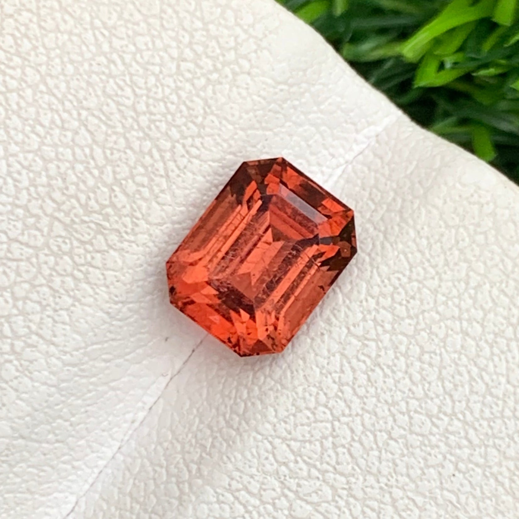 african tourmaline emerald cut SI clarity

rare peach pink tourmaline gemstone