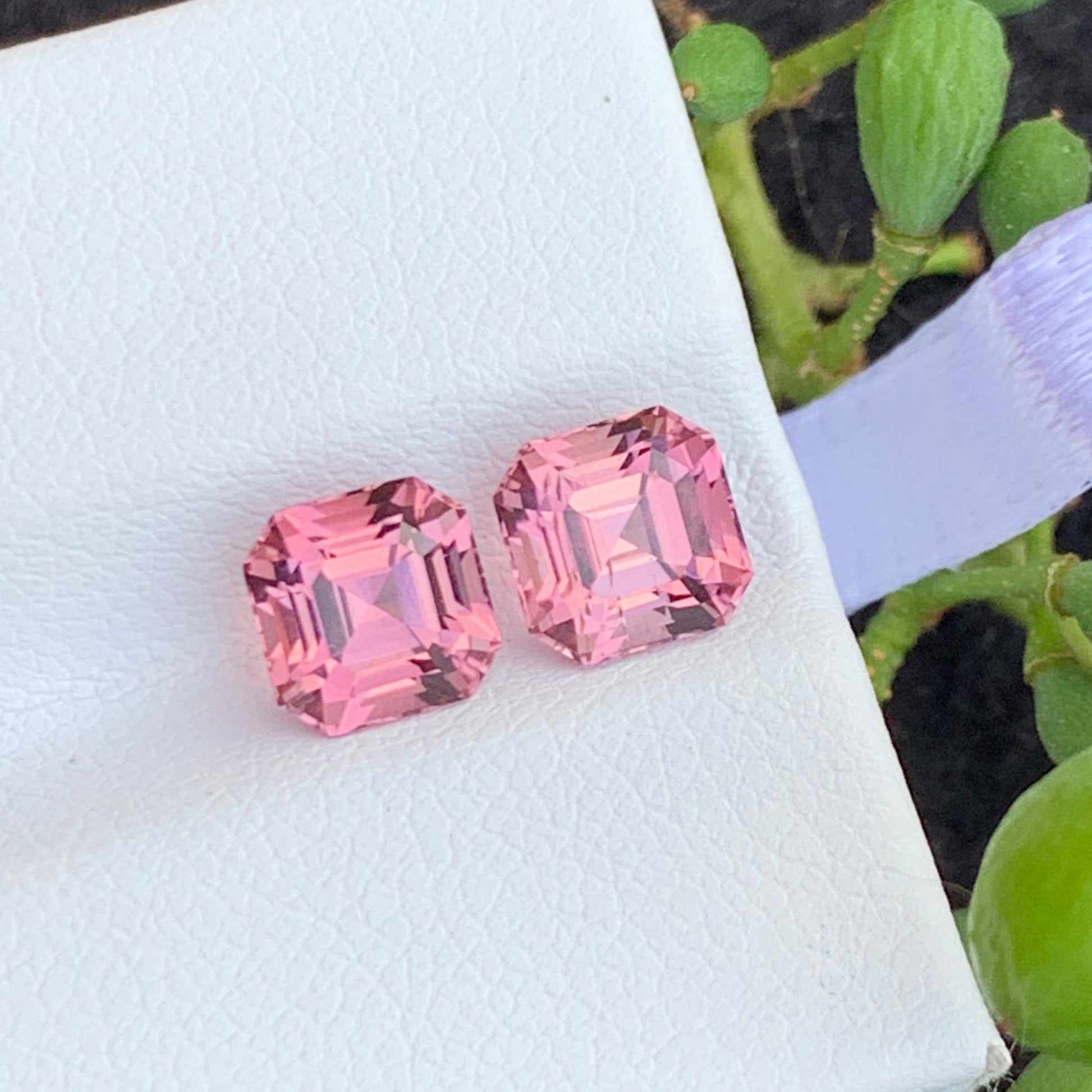 Pink Tourmaline Gems Pair
loose pink tourmaline gemstones USA

natural tourmaline pair from Afghanistan

onestep gems pink tourmaline