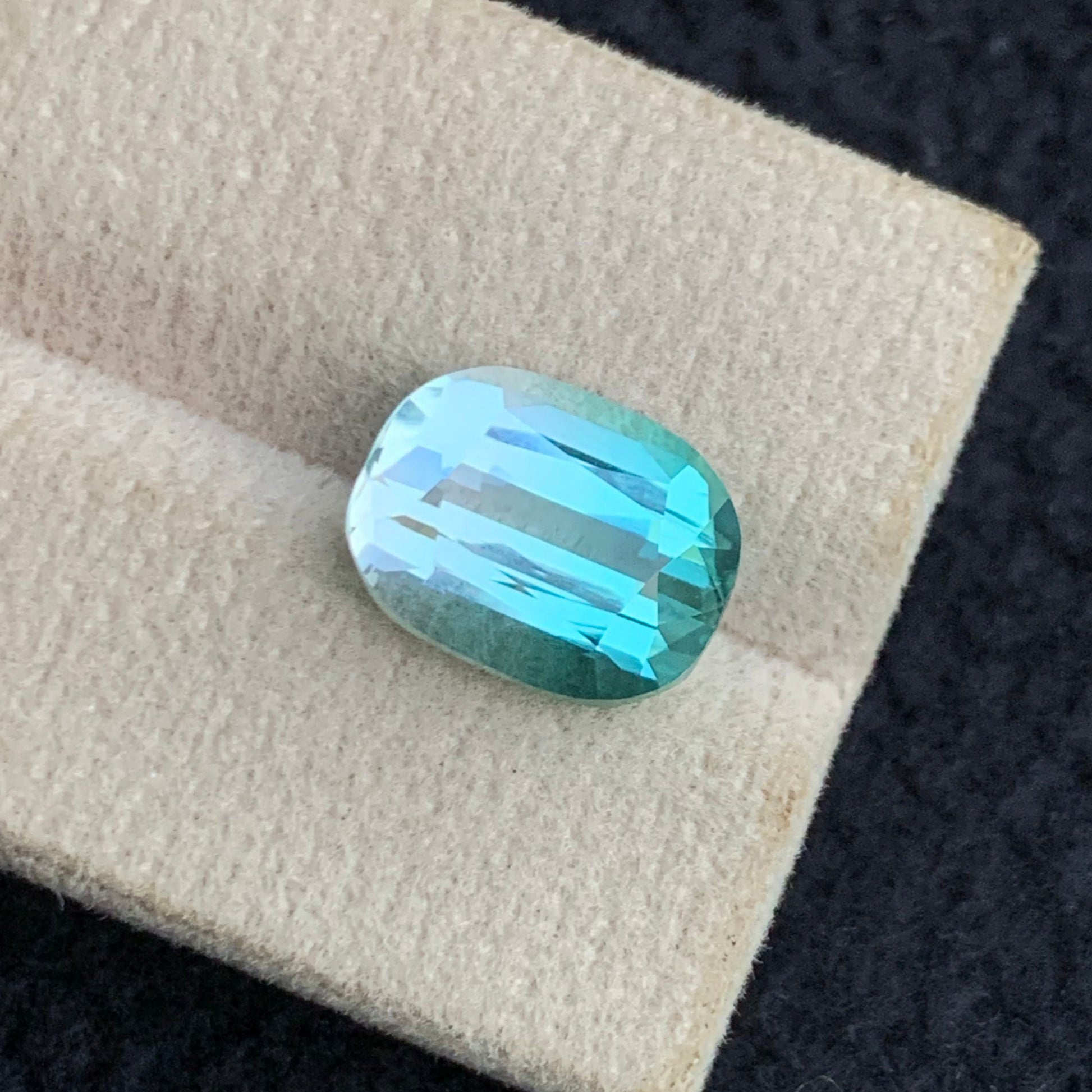 Bicolor Tourmaline
Bicolor Tourmaline jewelry
bicolor tourmaline 6.35 carats cushion cut
natural bicolor tourmaline gemstone Afghanistan