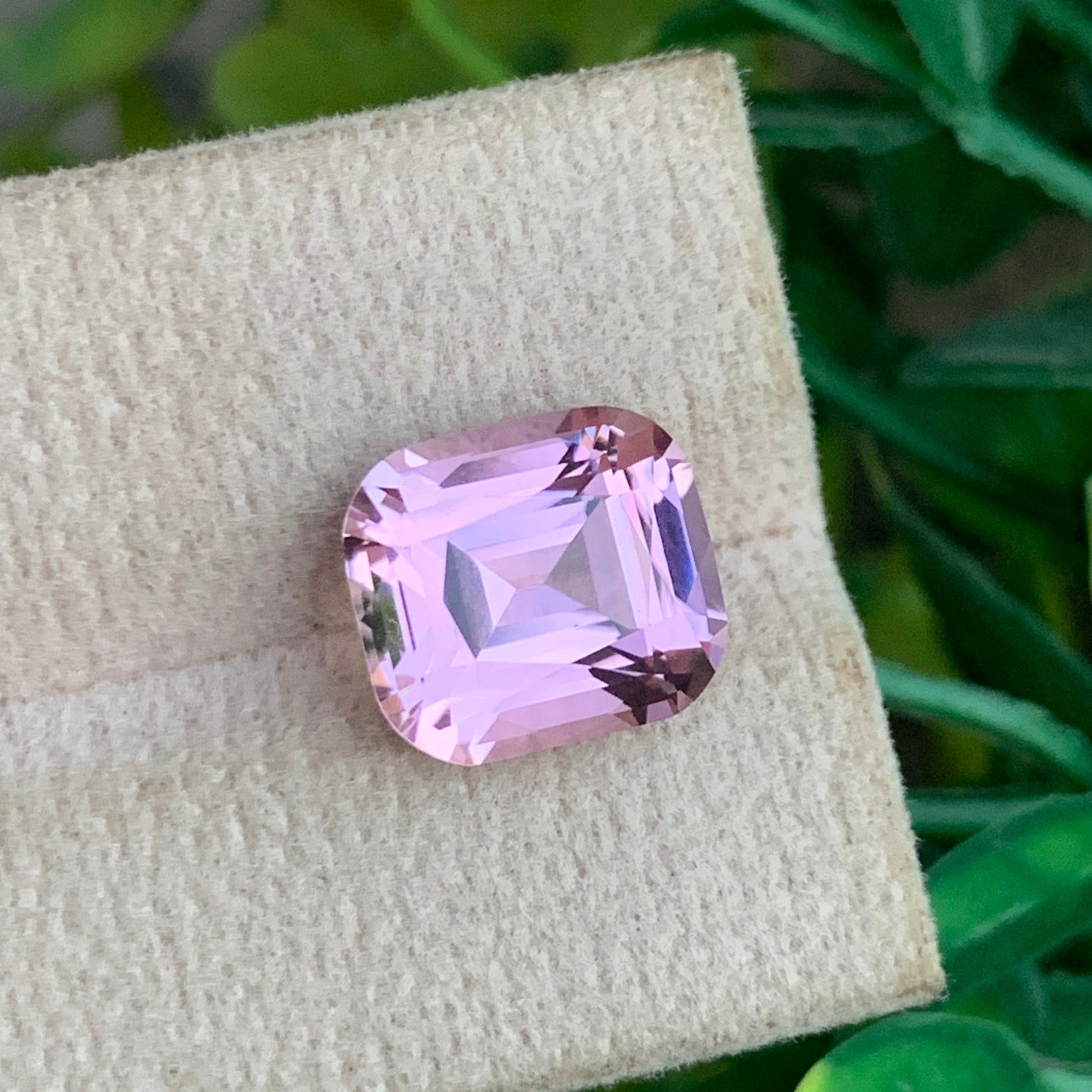 Natural Pink Tourmaline ring
Natural Pink Tourmaline pendant
cushion cut pink tourmaline gemstone close view
eye clean pink tourmaline 5.70 carat
