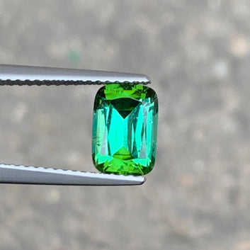 1.70-Carat Mint Green Tourmaline by One Step Gems | Cushion Cut