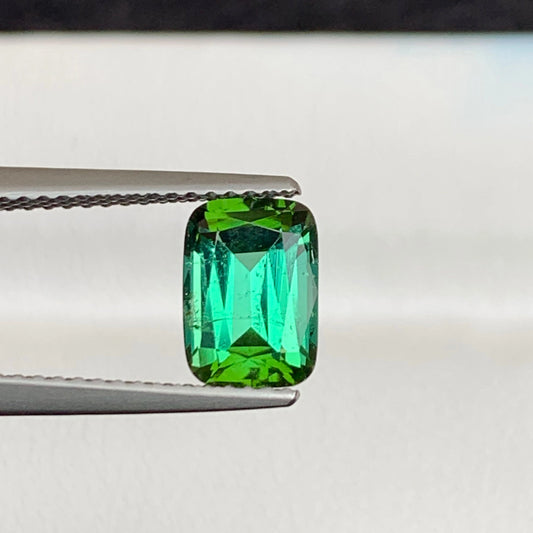 1.70-Carat Mint Green Tourmaline by One Step Gems | Cushion Cut