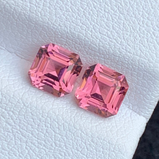 asscher cut pink tourmaline
tourmaline earring pair