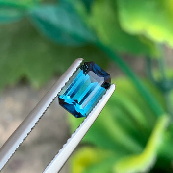 Natural Ink Blue Afghan Tourmaline: A 0.85 Ct Masterpiece by Onestep Gems