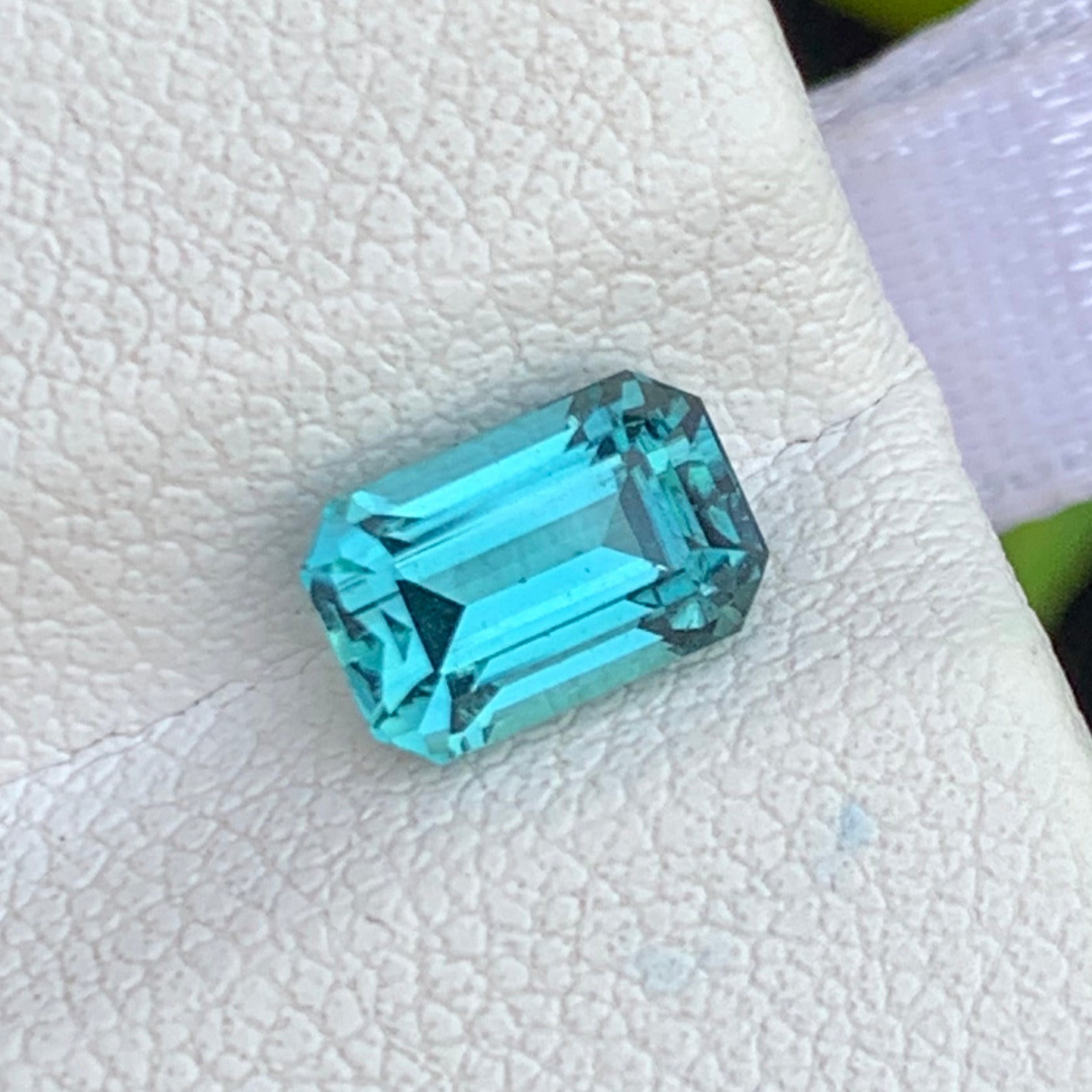 lagoon blue tourmaline gemstone brilliance
rare lagoon tourmaline stone emerald cut