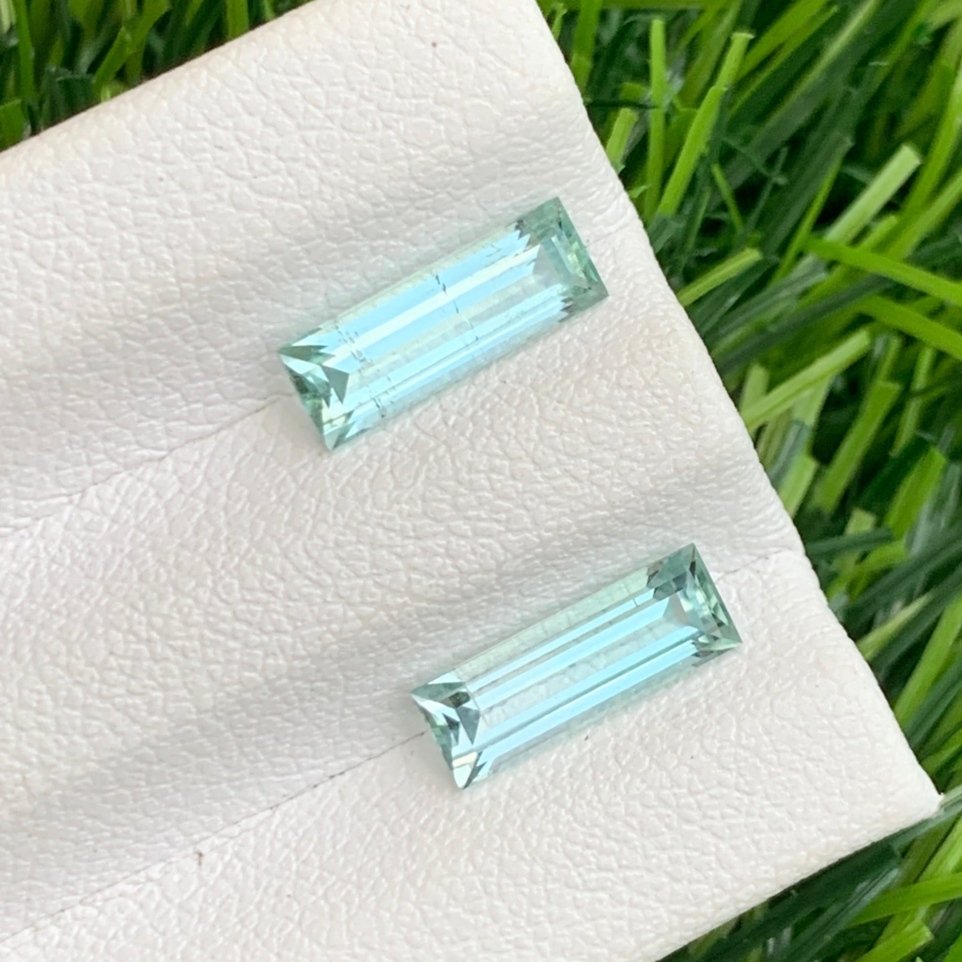 matching tourmaline gemstones for earrings baguette cut
natural tourmaline baguette cut stones for ring side stones
high quality tourmaline pair VVS clarity gemstones