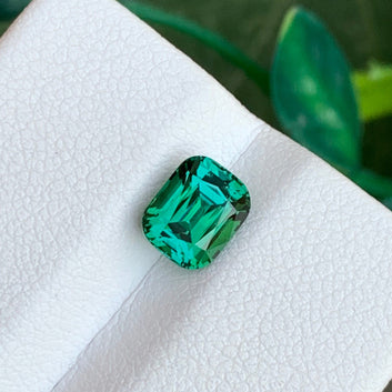 Exquisite Natural Mint Green Tourmaline - 1.40 Ct Cushion Cut by Onestep Gems