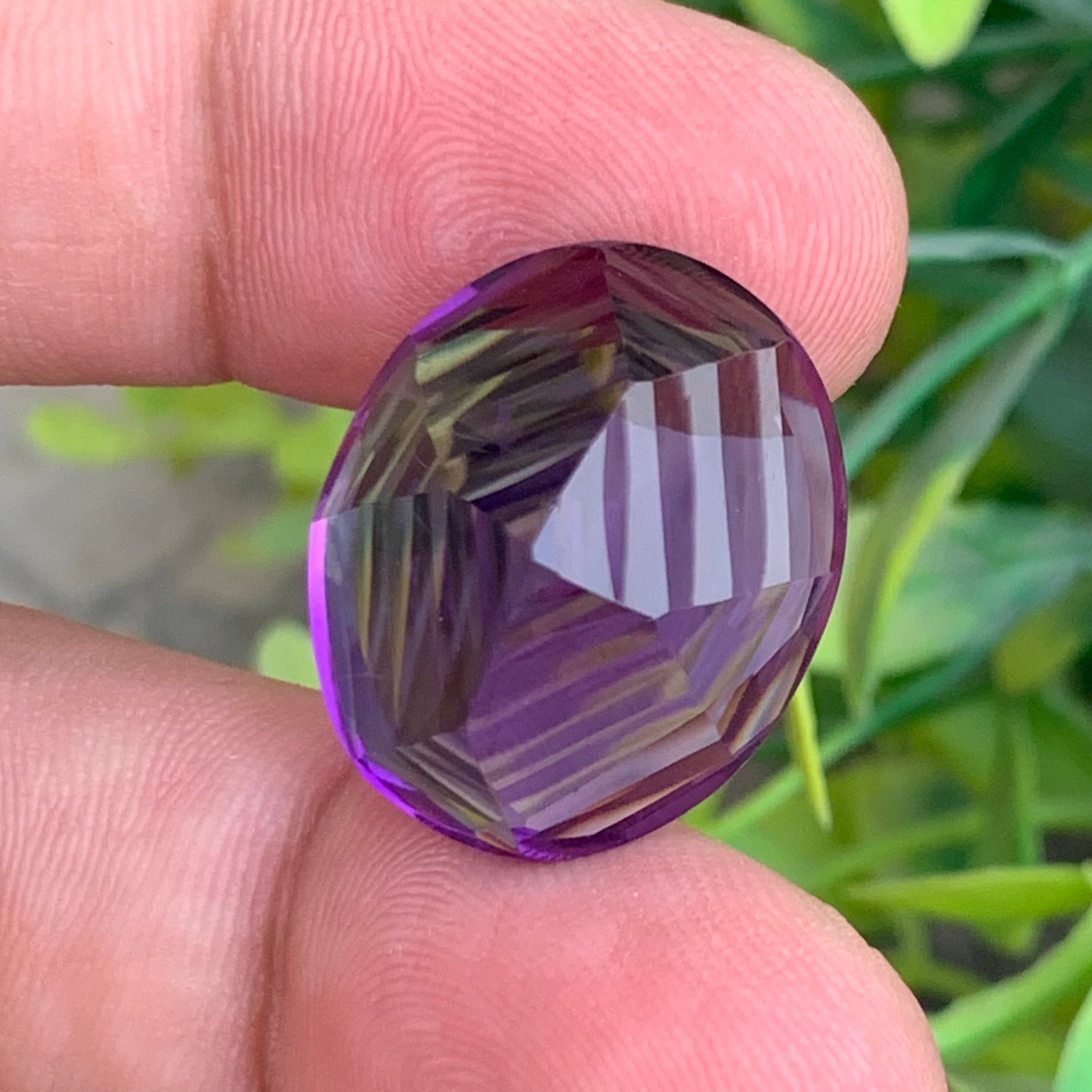 Natural Brazilian Amethyst Eye Clean Gemstone
Large Pink Purple Amethyst from Brazil
