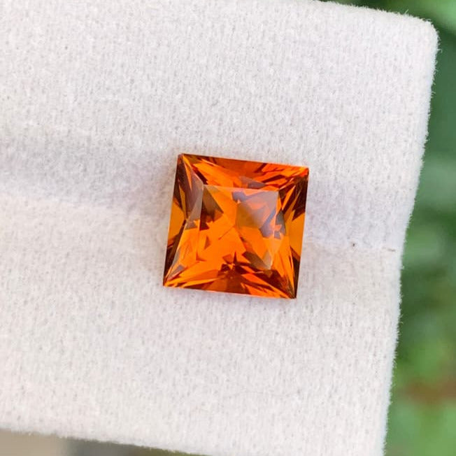 natural heated citrine gemstone close up
Brazilian citrine 3.05 carats gemstone for jewelry