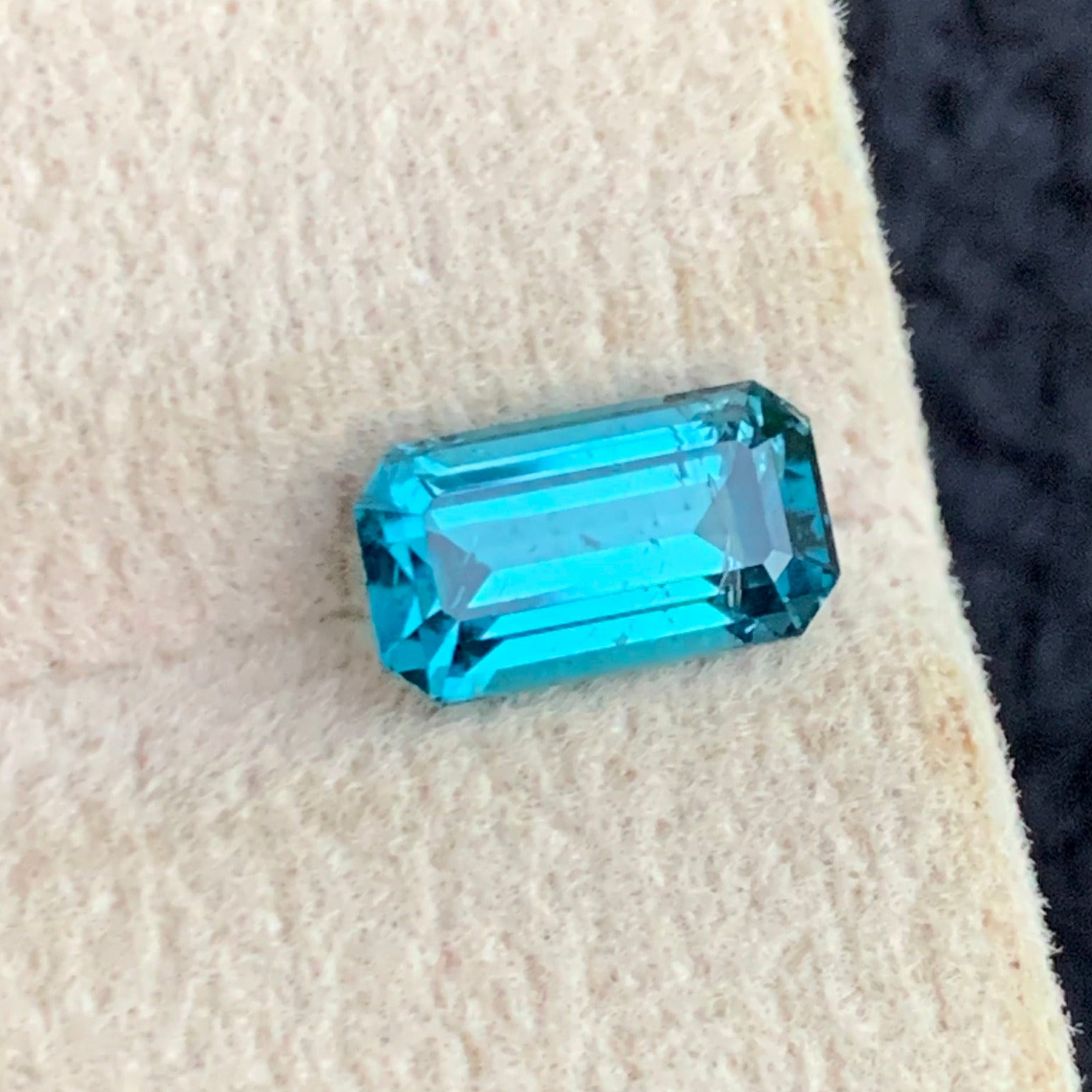natural neon blue tourmaline from Afghanistan