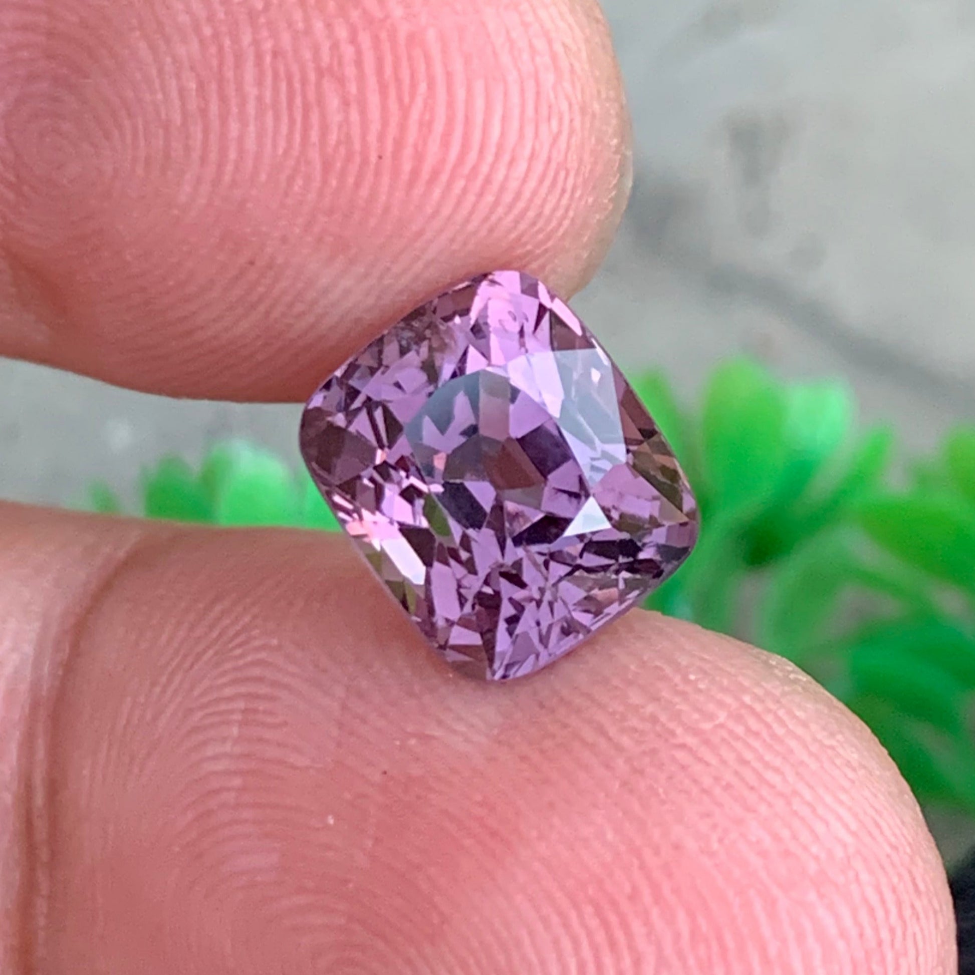 Pinkish Peach Spinel necklace
natural pinkish purple spinel 5.50 carat cushion cut gemstone
Sri Lankan pinkish purple spinel loose gemstone