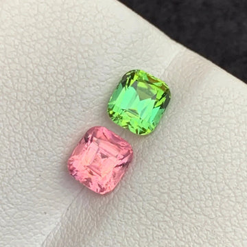 natural reverse afghan tourmaline pair for sale
