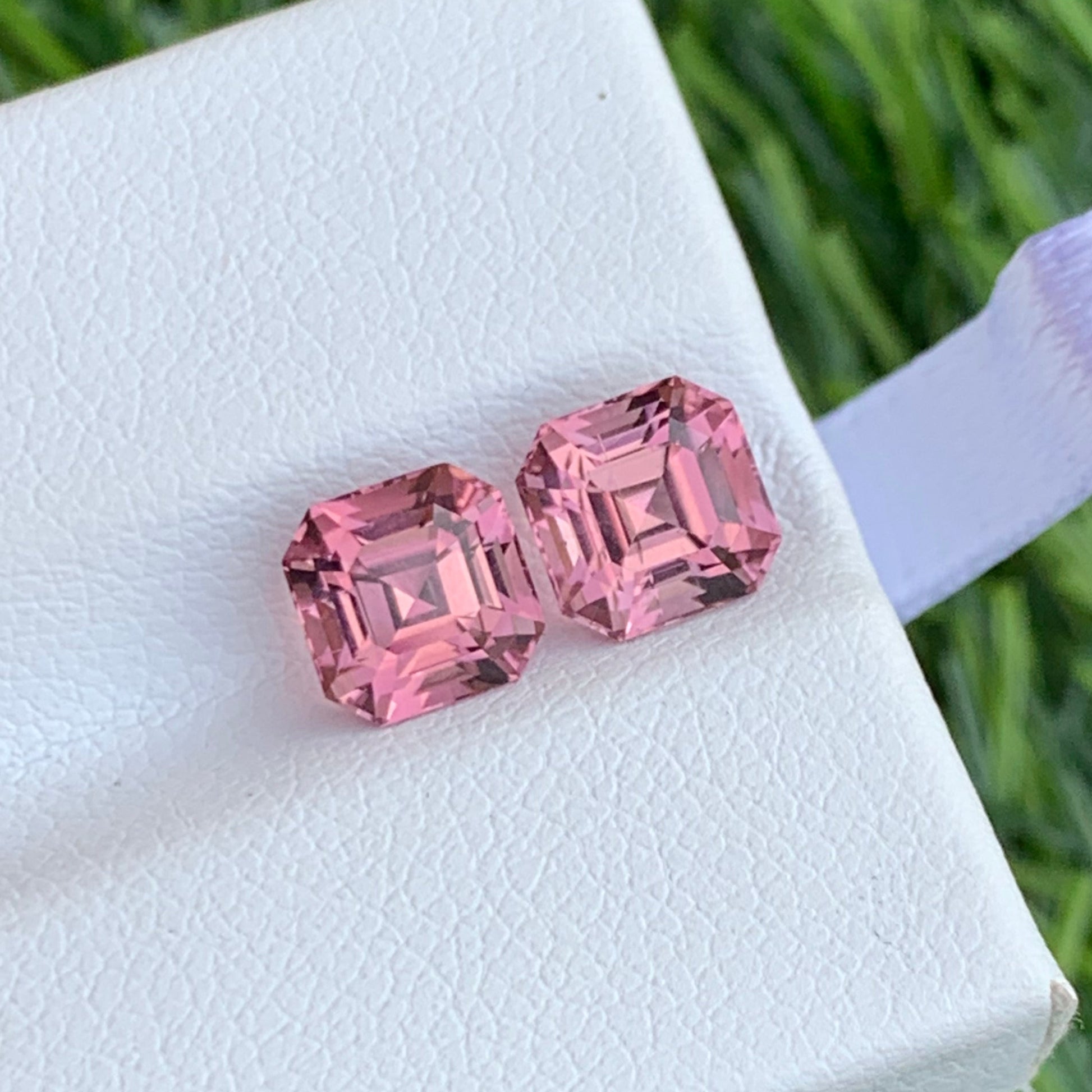untreated pink tourmaline pair

matching tourmaline gemstones for earrings

asscher cut pink tourmaline pair

loose pink tourmaline gemstones USA
