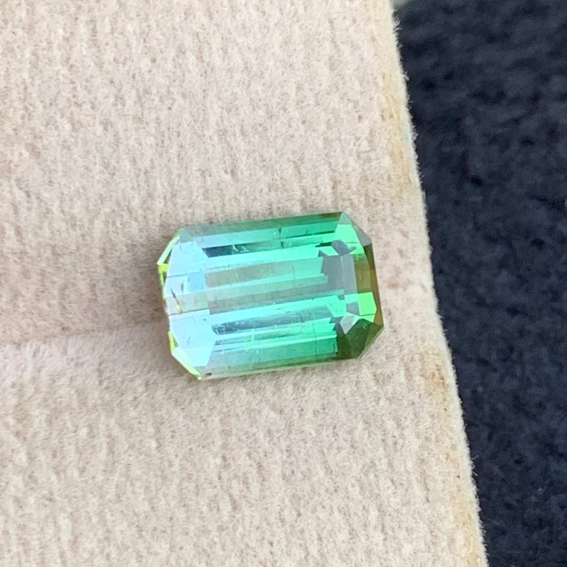 Bicolor Tourmaline necklace
Bicolor Tourmaline pendant
natural two color tourmaline gemstone from Afghanistan
emerald cut bicolor tourmaline for custom jewelry