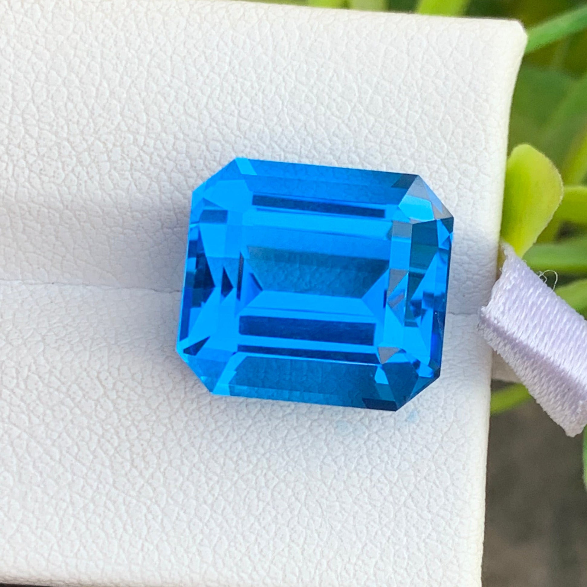 natural vivid blue topaz gemstone
loupe clean blue topaz gemstone
asscher cut topaz gemstone