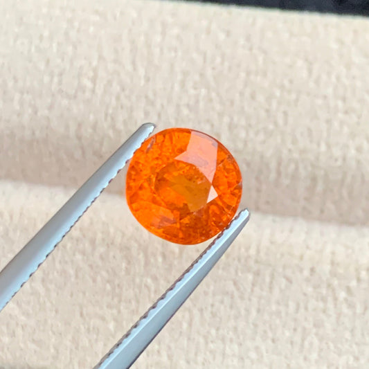 Spessartite Garnet
orange spessartite garnet cushion cut
natural spessartite garnet 3.15 carats