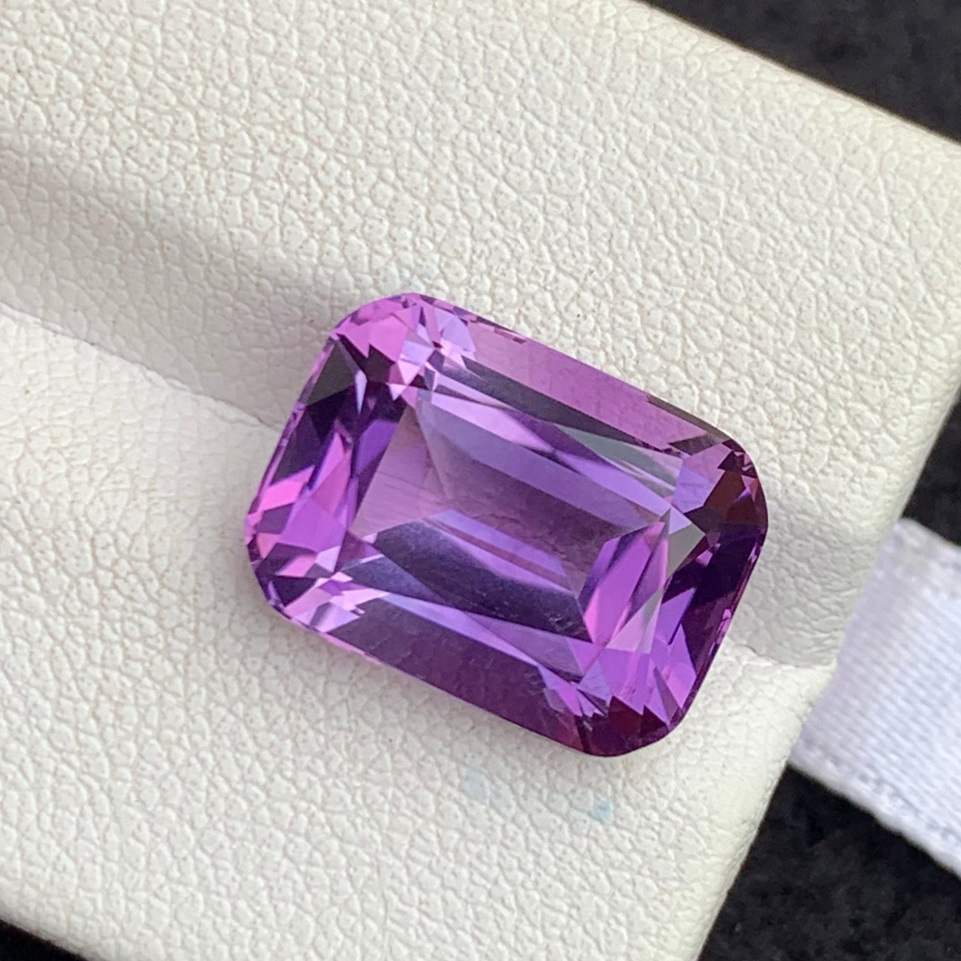 Pink Purple Amethyst Gemstone
Pink Purple Amethyst jewelry
pink purple amethyst gemstone cushion cut
natural purple amethyst gemstone Brazil
deep purple amethyst gemstone close up