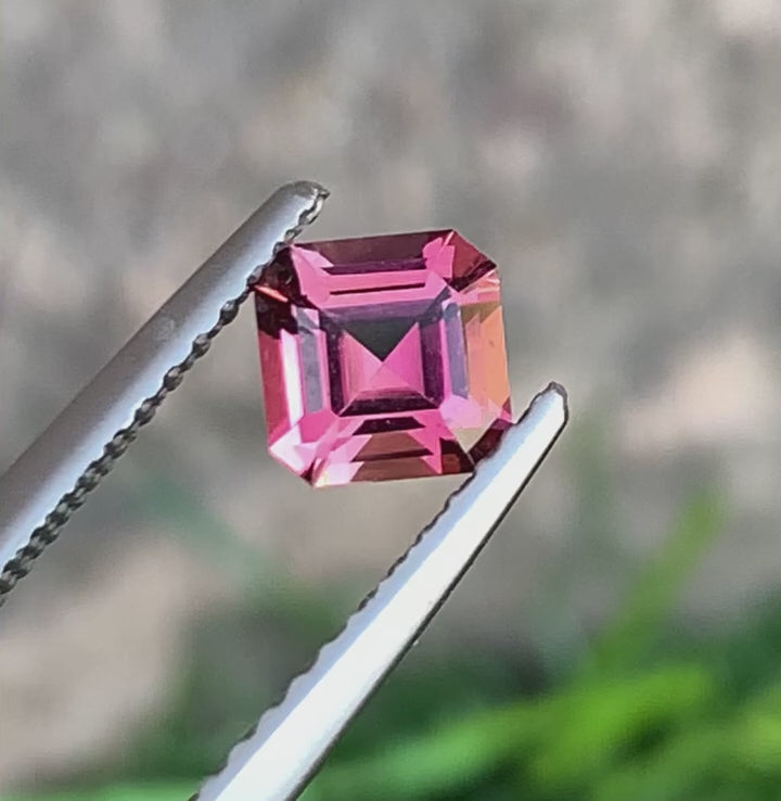 Hot Pink Tourmaline from Afghanistan