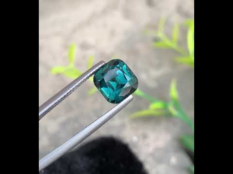 Dark Lagoon Tourmaline 4.05 Carats
Cushion Cut Dark Lagoon Tourmaline