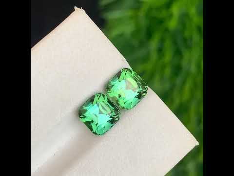 blue and green tourmaline
