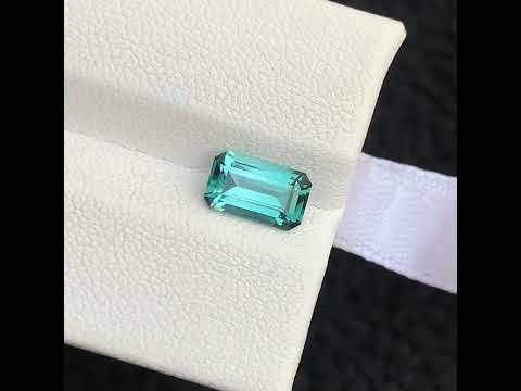 premium lagoon tourmaline gemstone
tourmaline emerald cut gemstone