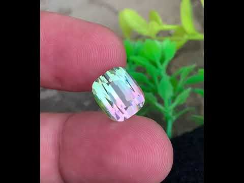 Natural Cushion Cut Tourmaline