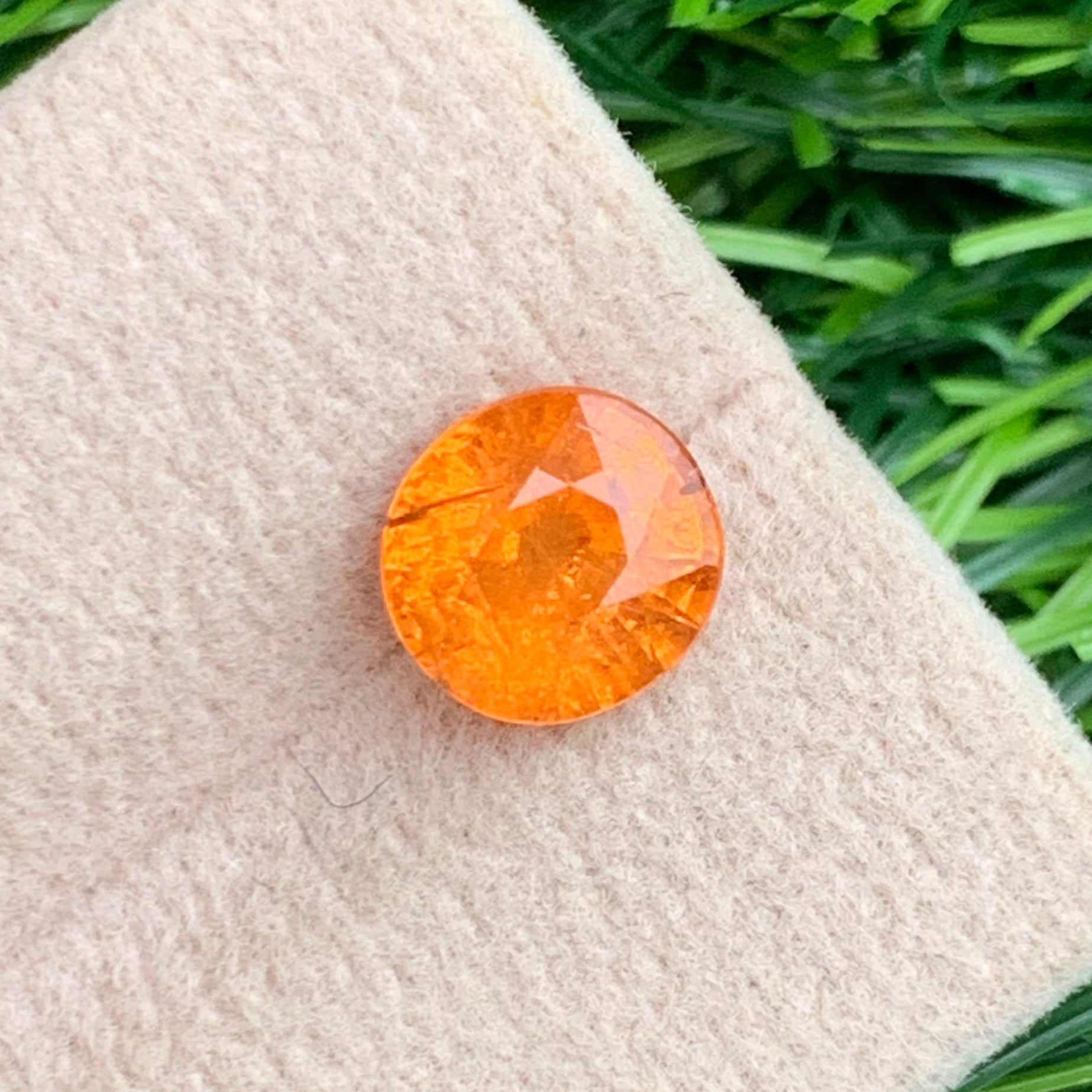 Orange Spessartite Garnet
rare spessartite garnet oval shape gemstone
