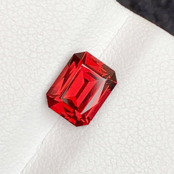 Natural Rhodolite Garnet, Emerald Fancy Cut 2.00 Cts – A Rare Gemstone with Timeless Elegance