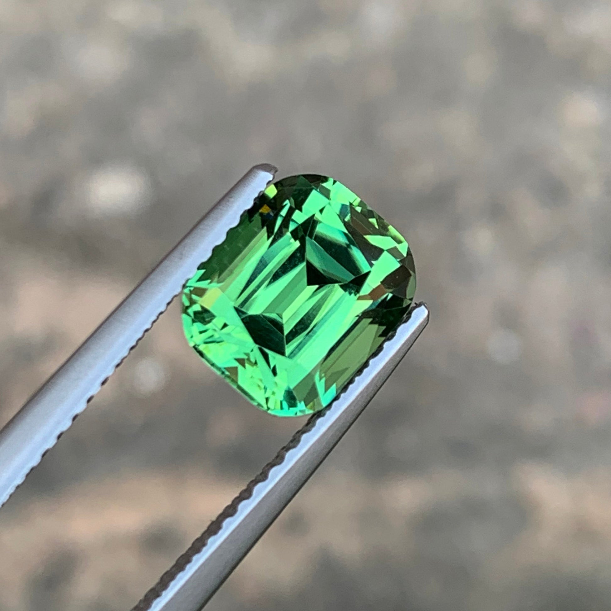 Mint green gemstone
Afghan Apple Green Tourmaline Stone